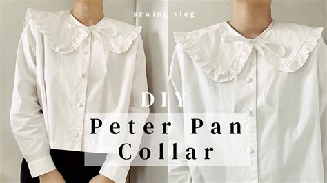 diy peter pan collar|diy oversized peter pan collar.